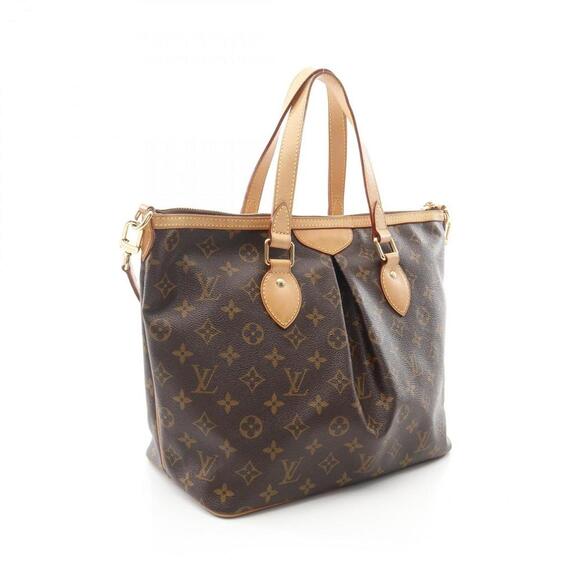 LOUIS VUITTON Brown Monogram Leather Bag - Picture 2 of 8